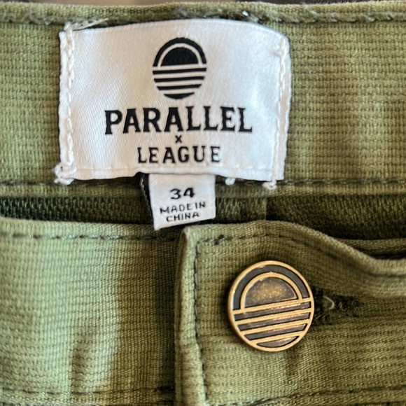 🔹 Parallel x League Ribbed Cotton Pants - Picture 3 of 4